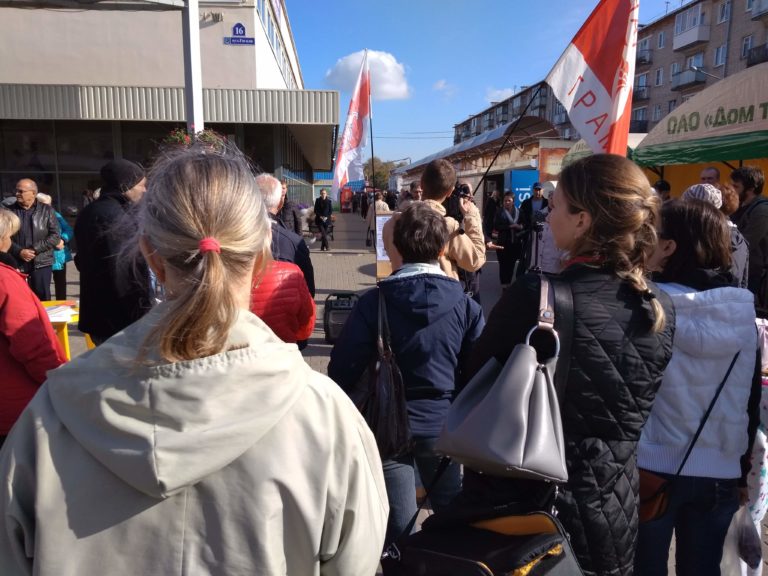 В Полоцке и Новополоцке прошли открытые встречи с Николаем Статкевичем